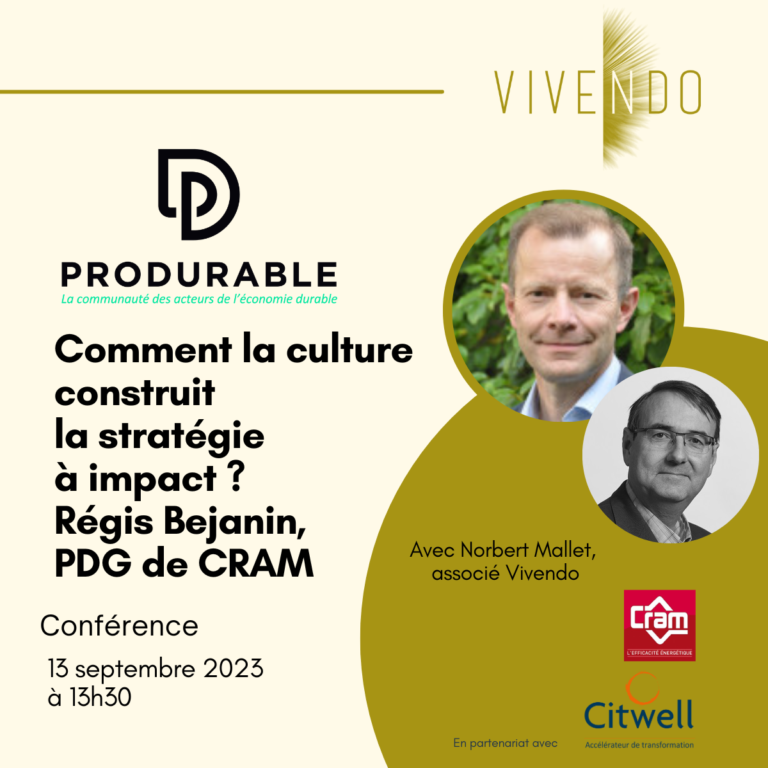 Vivendo anime une conférence au salon Produrable 2023